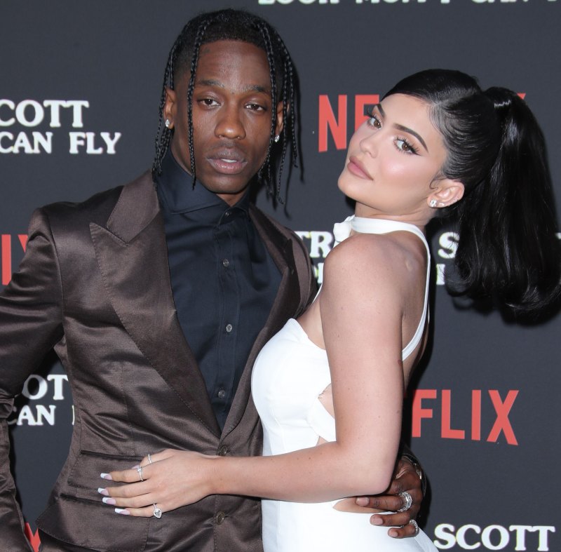 Travis Scott and Kylie Jenner Red Carpet PDA