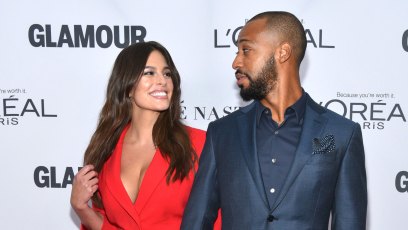 Ashley Graham Smiles at Justin Ervin