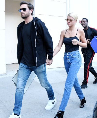 Sofia Richie and Scott Disick Hold Hands in Pap Photo