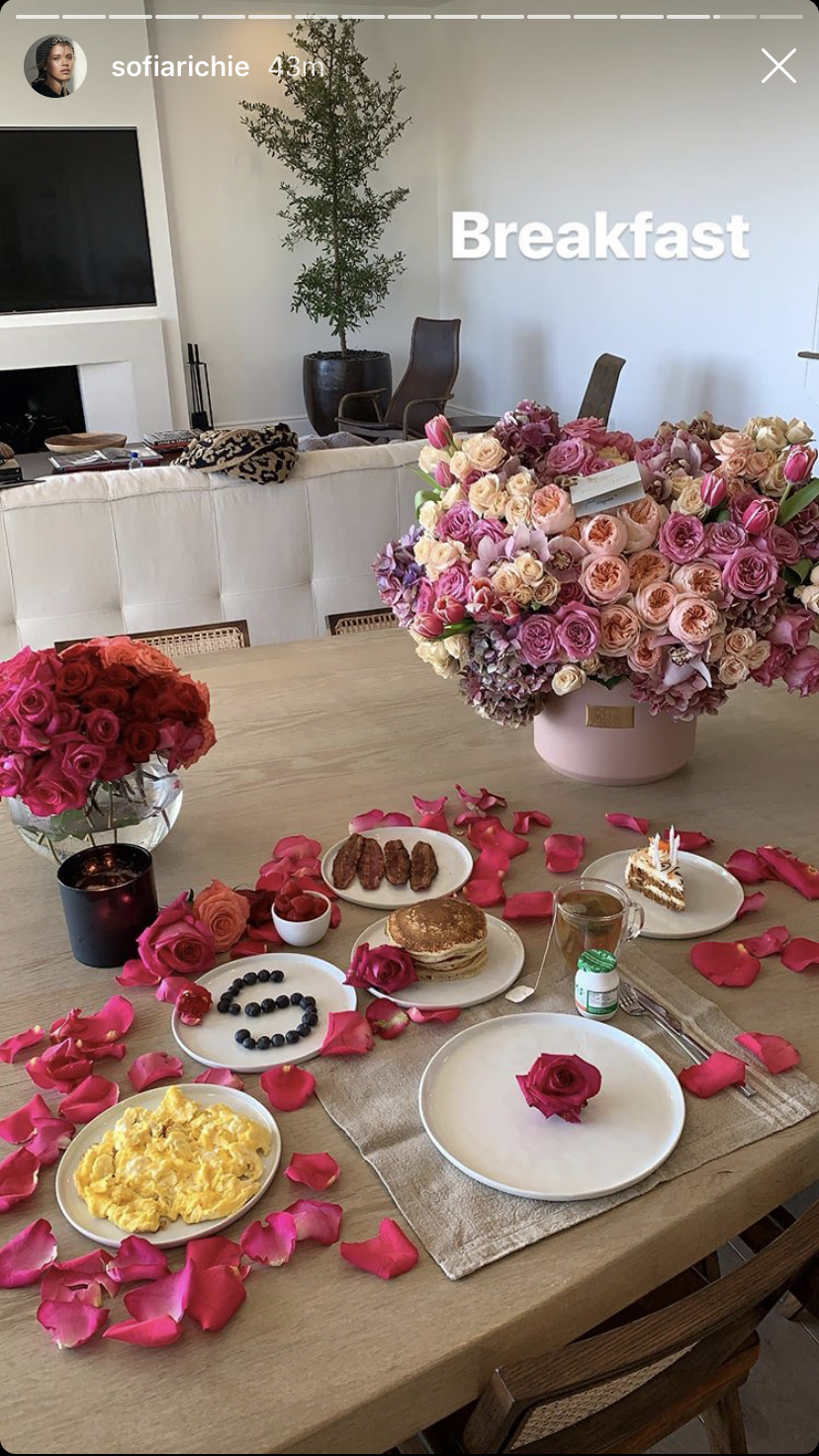 Sofia Richie Birthday Breakfast