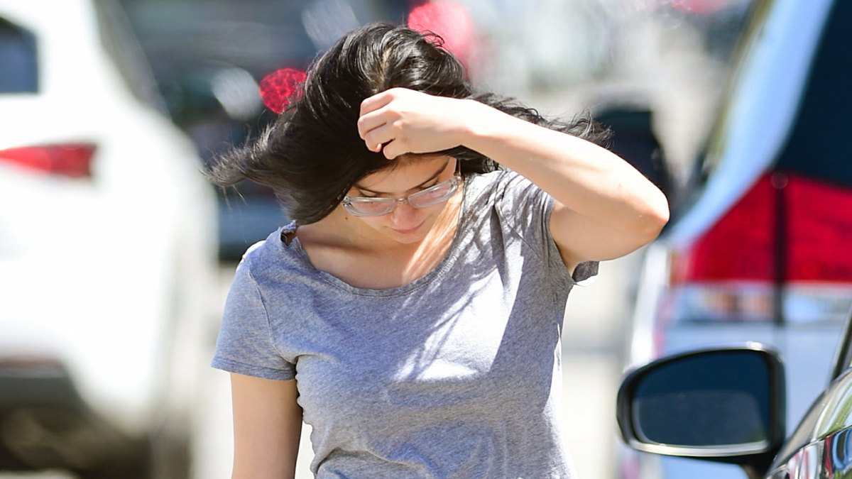 Ariel Winter Toned Legs Casual Outfit