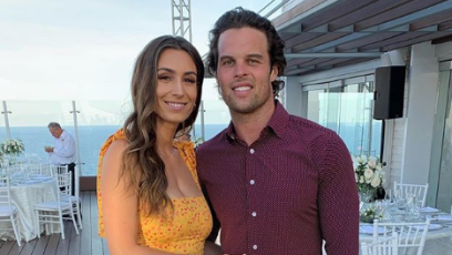 Astrid Loch and Kevin Wendt Posing and Smiling