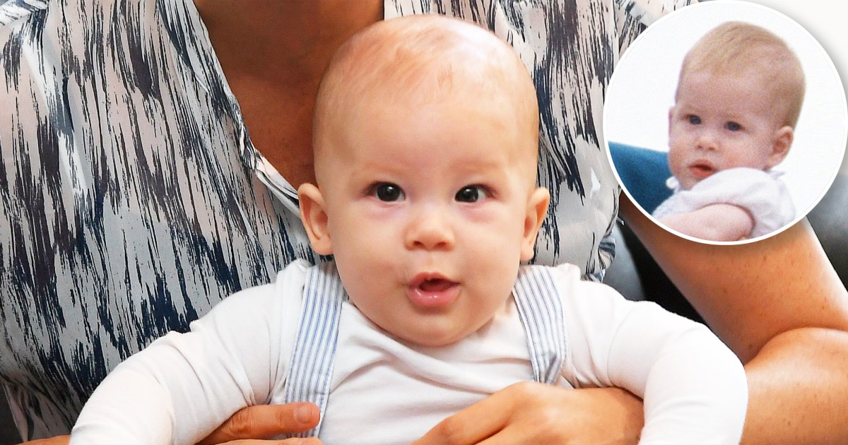 Baby Archie Looks Just Like Prince Harry Did As A Baby See Photos