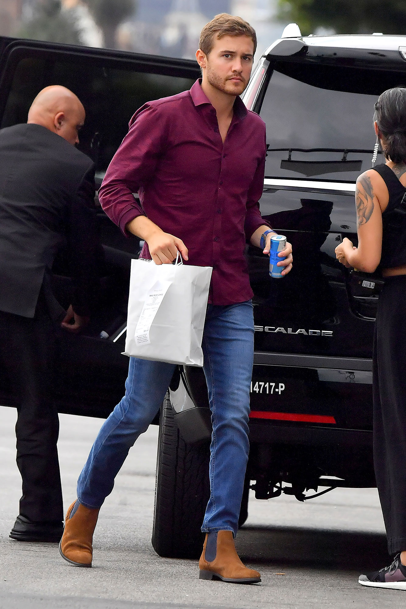 Bachelor Peter Weber Spotted Filming a Group Date