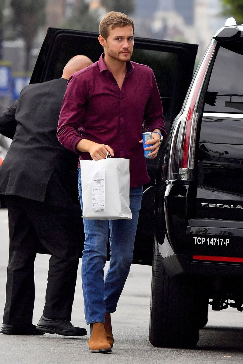 Bachelor Peter Weber Spotted Filming a Group Date