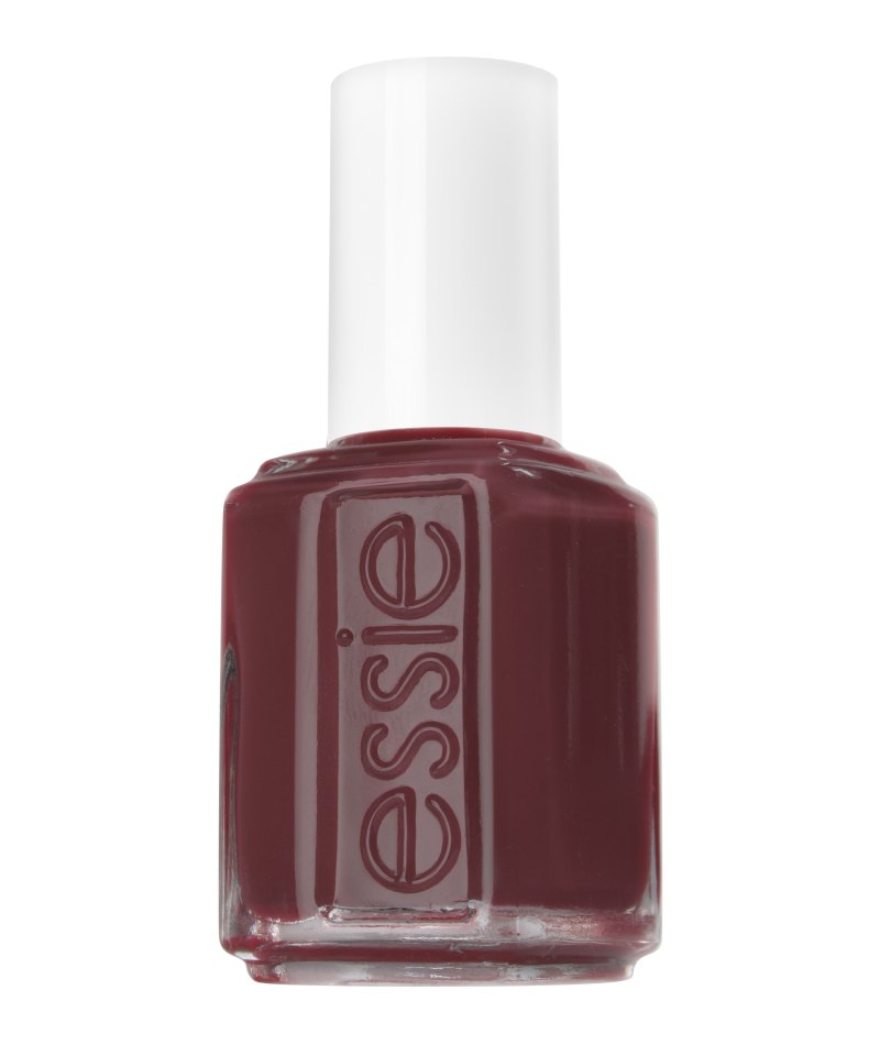 Essie nail polish in the shade Bordeux
