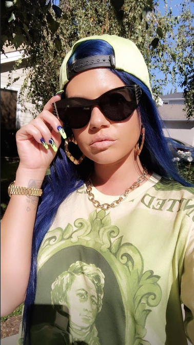 Chanel West Coast Debuts New Blue Hair on Instagram: See the Photo!