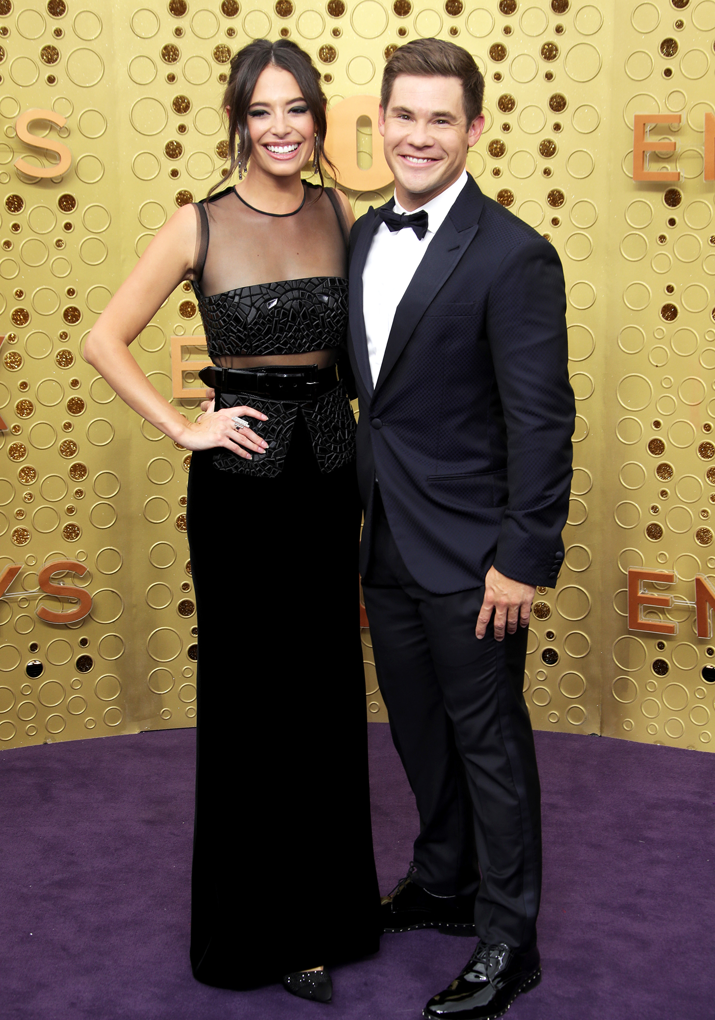 Chloe Bridges Adam DeVine EMMYS 2019