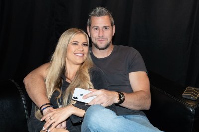 Christina and Ant Anstead Embracing Each Other