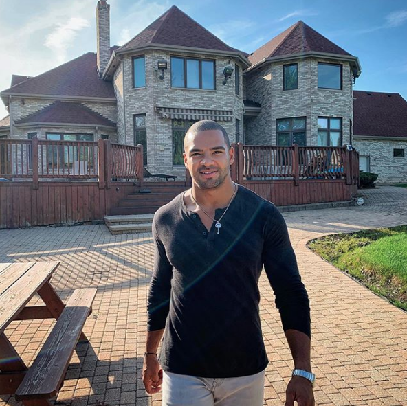 Clay Harbour Outside of His House on IG