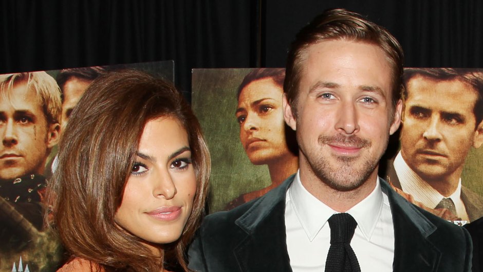 Eva Mendes and Ryan Gosling at 'The Place Beyond the Pines' film premiere