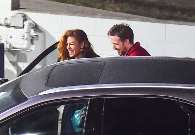 Eva Mendes and Ryan Gosling Out for Date Night