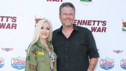 Gwen Stefani and Blake Shelton at the 'Bennett's War' film premiere