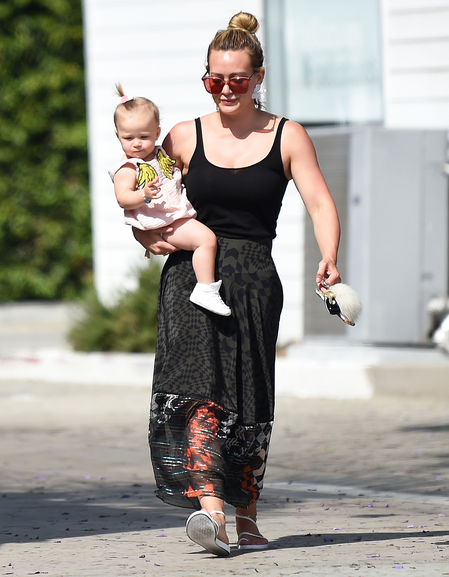 Hilary Duff Baby Banks Beauty Spa