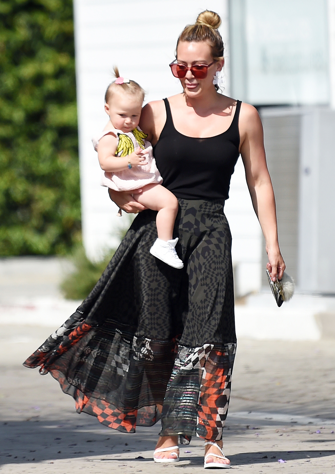 Hilary Duff Baby Banks Beauty Spa