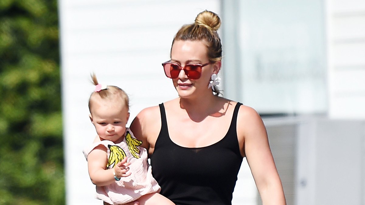 Hilary Duff Baby Banks Beauty Spa