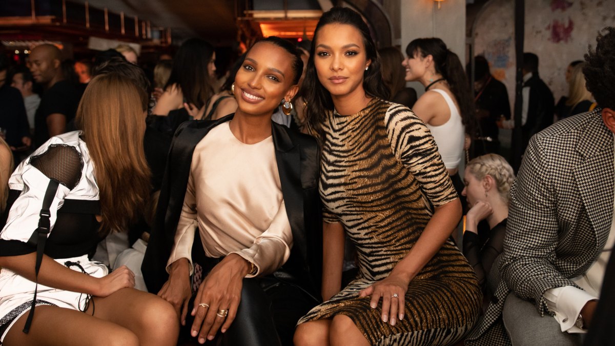 Jasmine Tookes and Lais Ribeiro