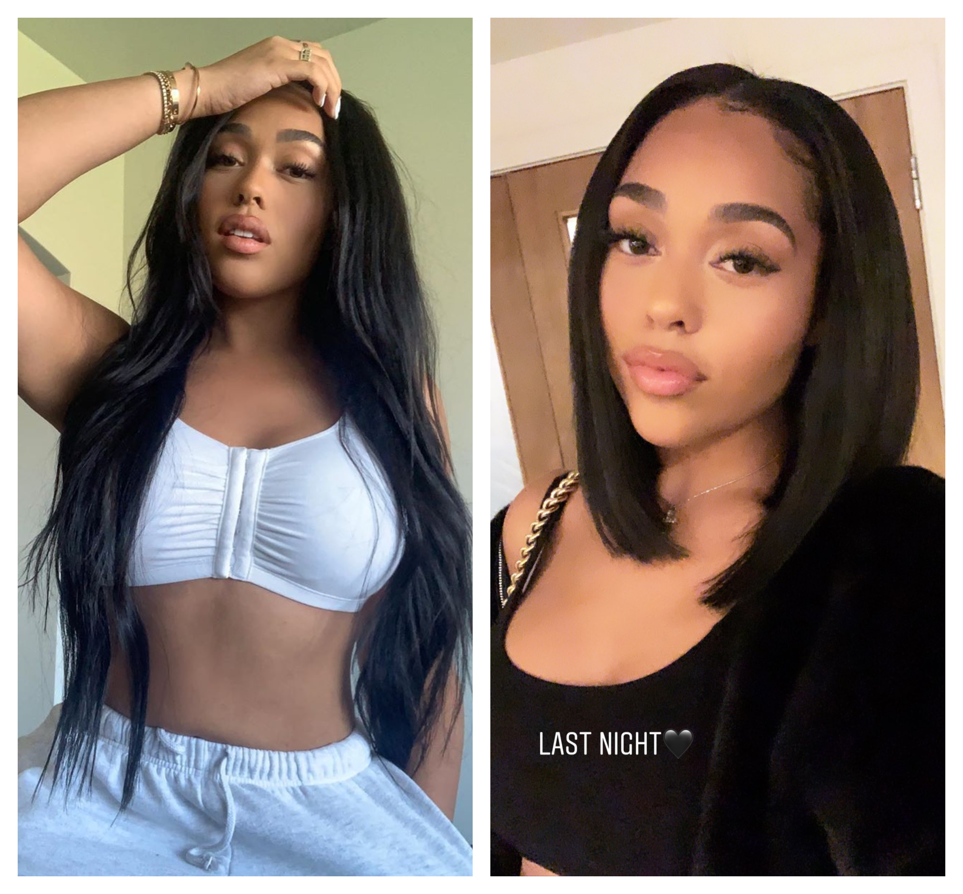 Jordyn Woods Hair Transformation