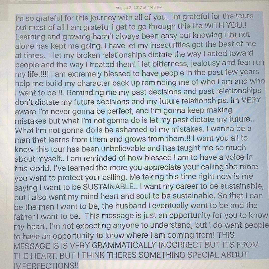 Justin Bieber Mentions Getting Married One Day on Instagram in August 2017