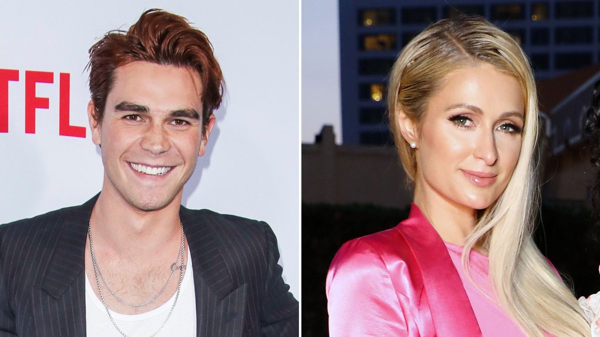KJ Apa Paris Hilton Party Flirting