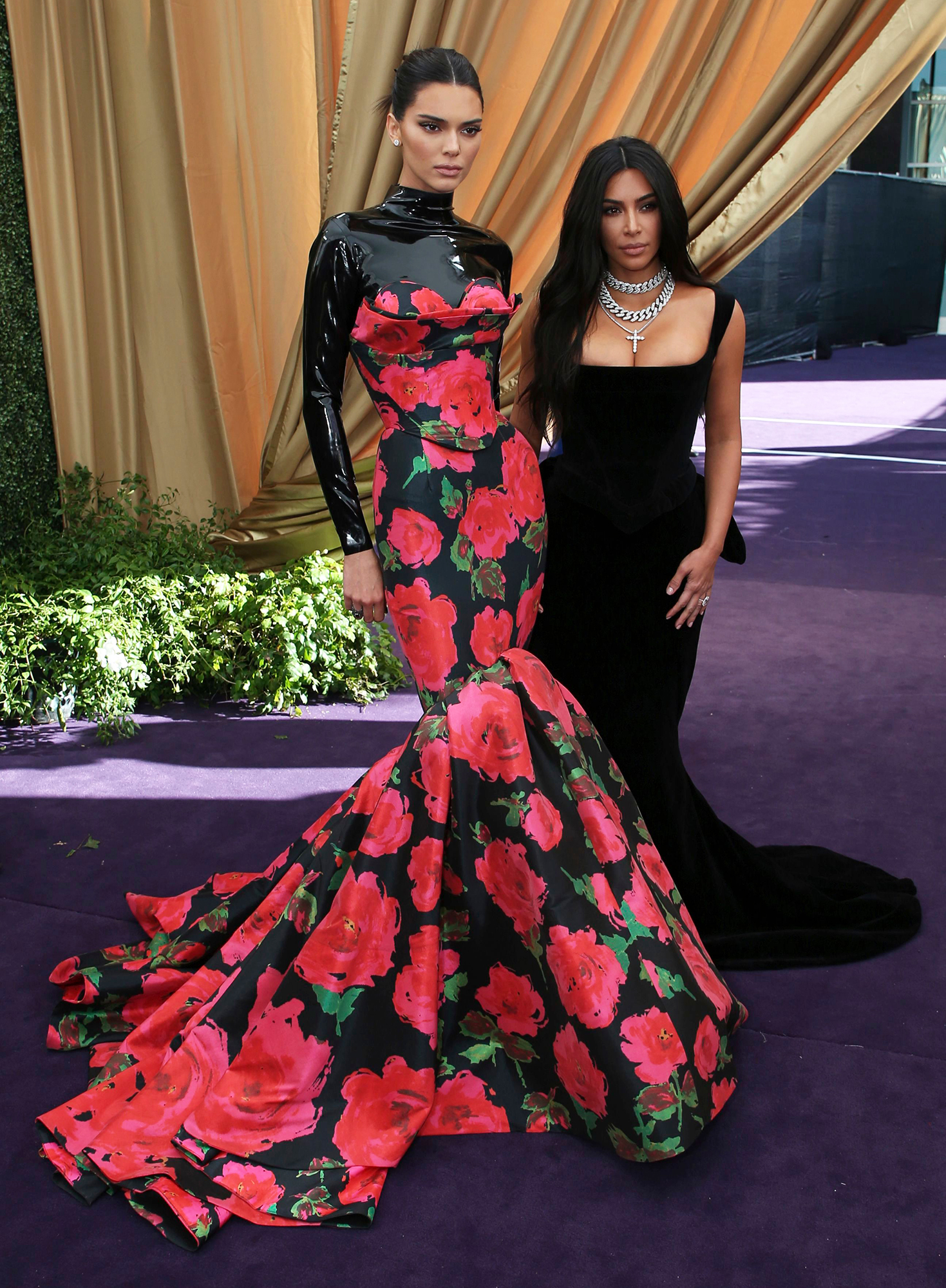 Kim Kardashian Kendall Jenner Emmys 2019 See Red Carpet Looks