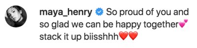 Liam Payne Instagram Official GF Maya Henry