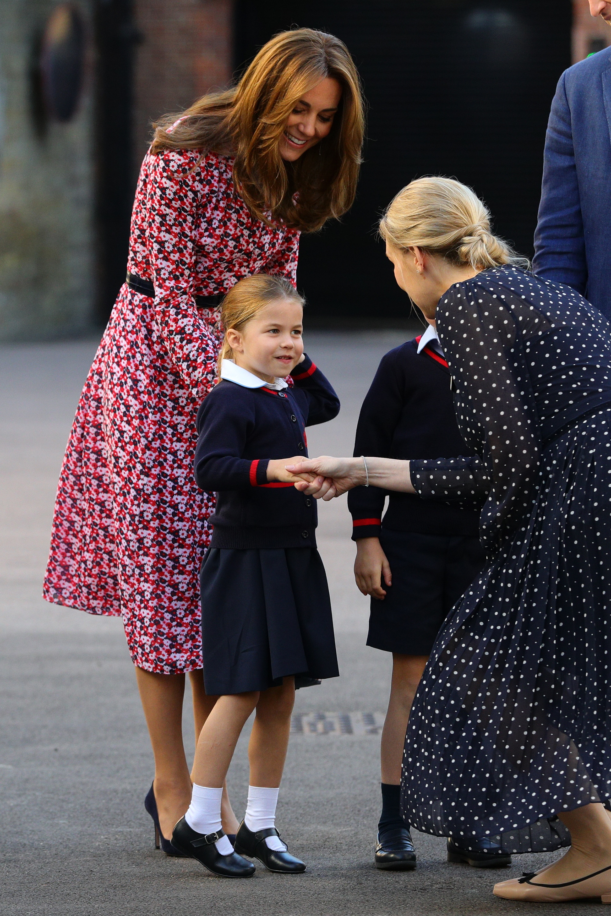Princess Charlotte Meets Her Teacher on First Day of School