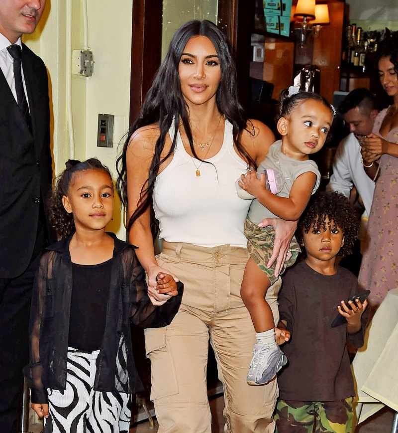 Kim Kardashian and Kanye West take their kids for lunch at the Cipriani in NYC Amid Jesus Is King Show in Queens