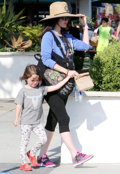 Megan Fox and her son Noah out and about