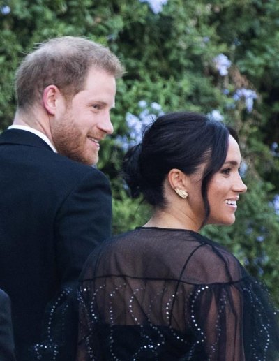 Prince Harry , Megan Markle, Ivanka Trumo and Jared Kushner arrive at Misha Nonoo and Michael herr wedding in Rome