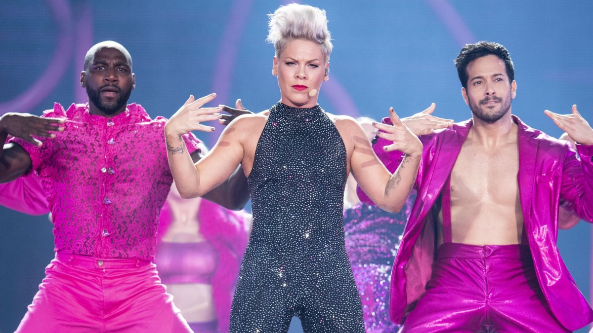 P!nk in concert, Zurich, Switzerland