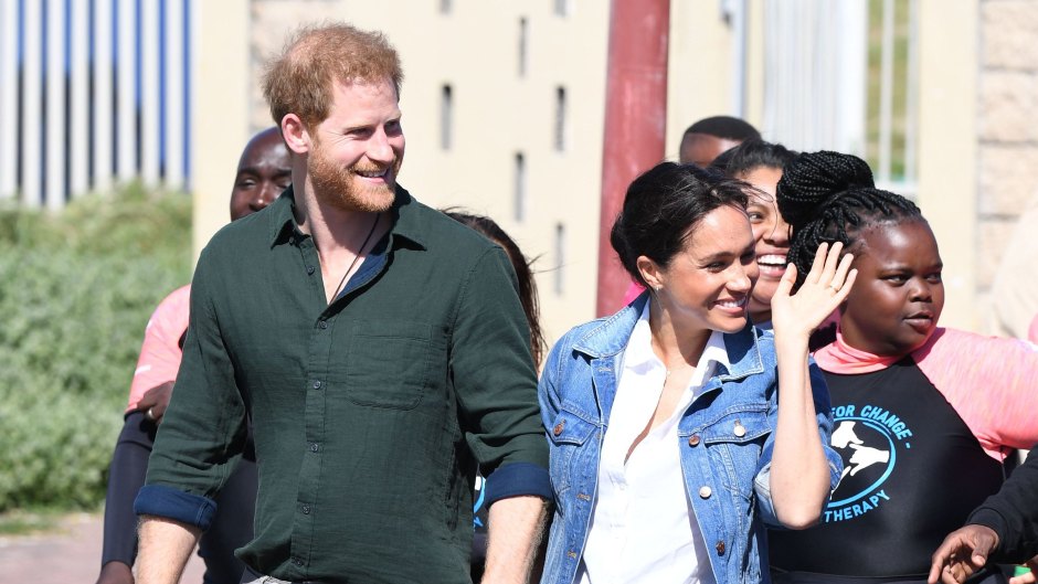 Prince Harry Meghan Markle on South Afric Trip With Archie