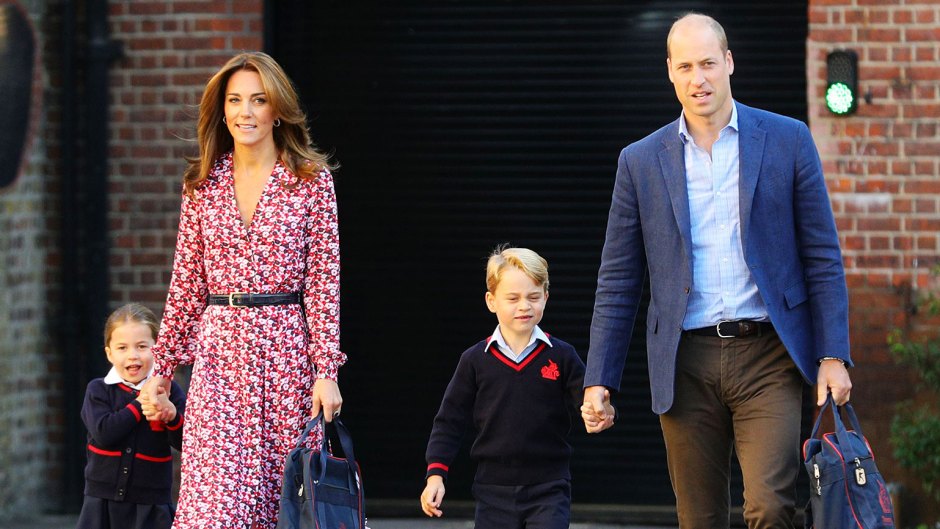 Princess Charlotte First Day of School Jitters Looking Adorable