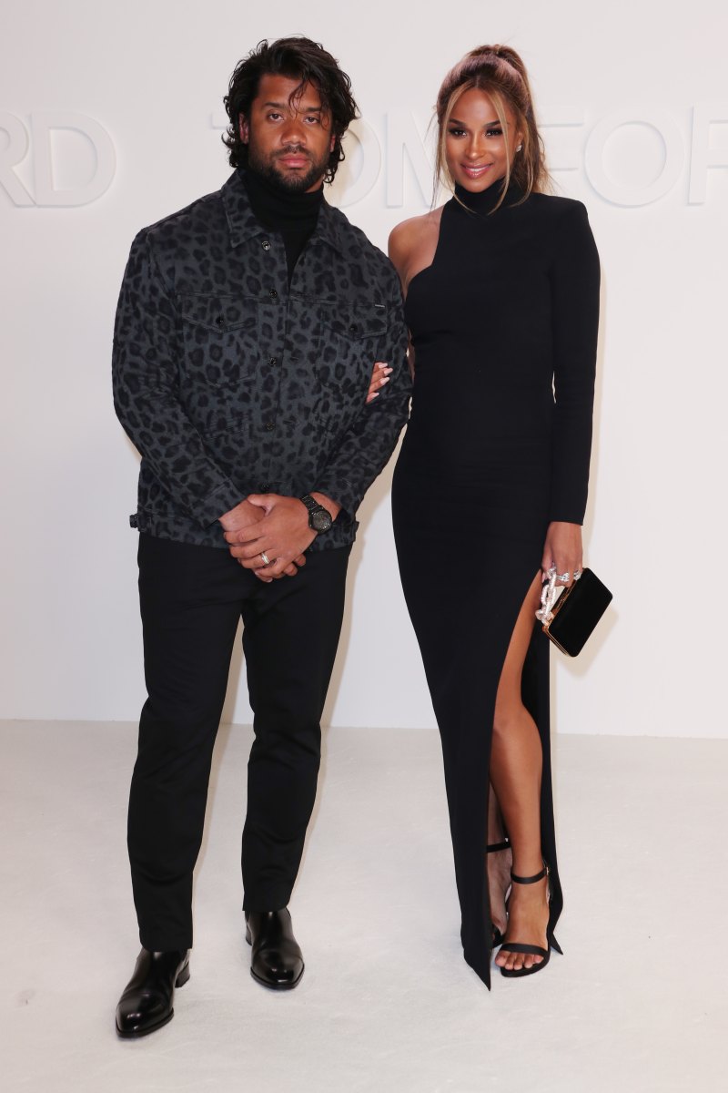 Russell Wilson and Ciara