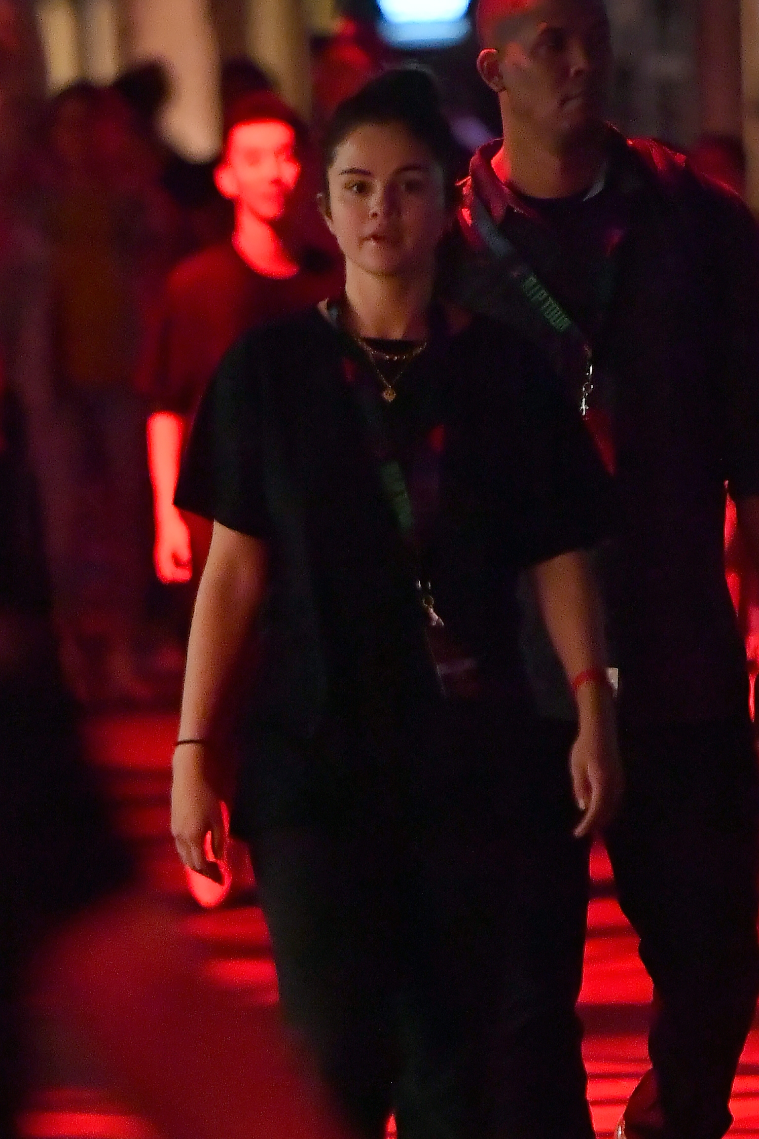 Selena Gomez skips the Emmys parties to hang out with scary monsters at Universal Hollyween Horror nights