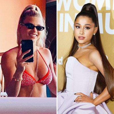 Sofia Richie Hairstyle Gives Ariana Grande Vibes