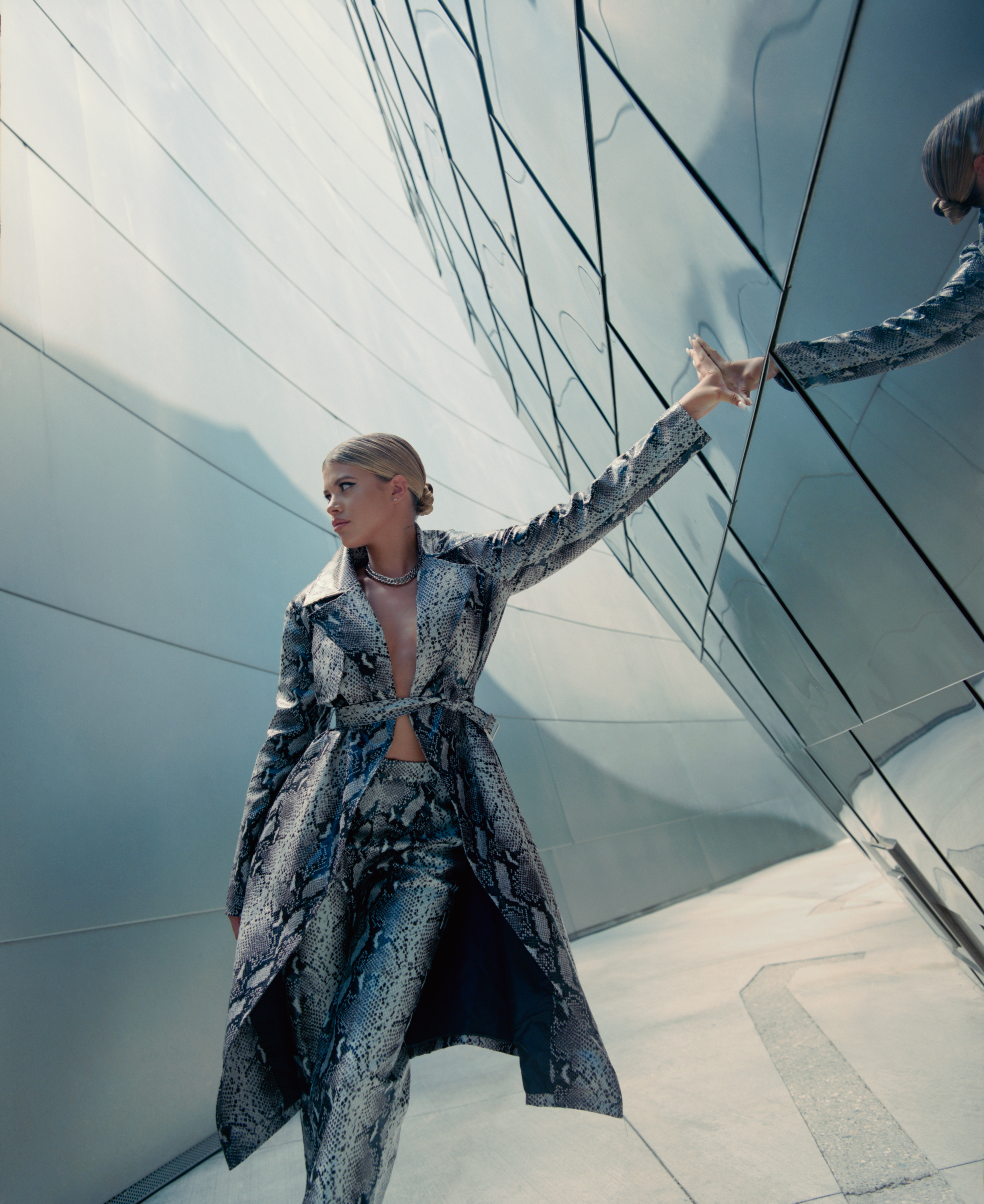 Sofia Richie modeling for new Missguided campaign