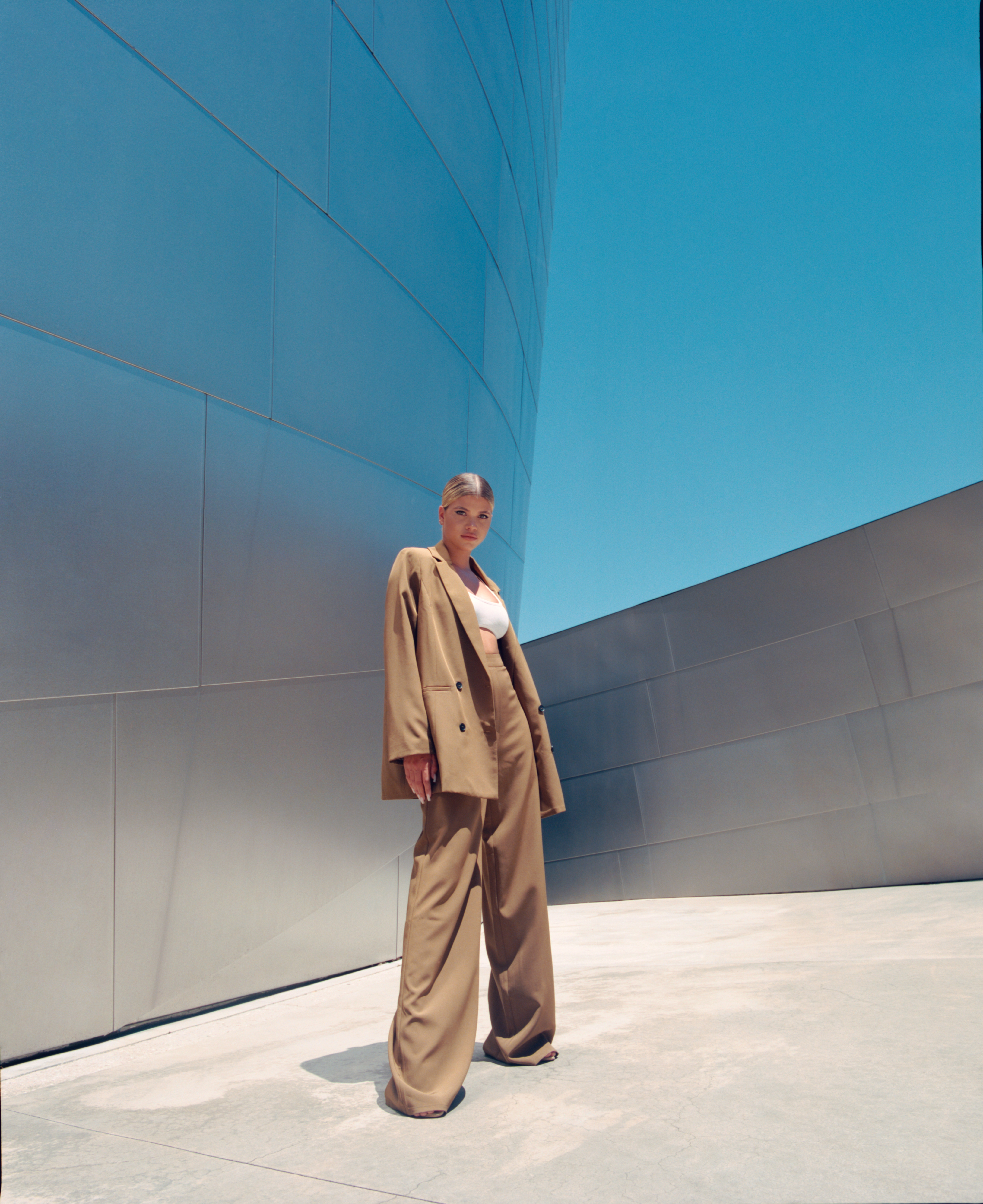 Sofia Richie modeling for new Missguided campaign