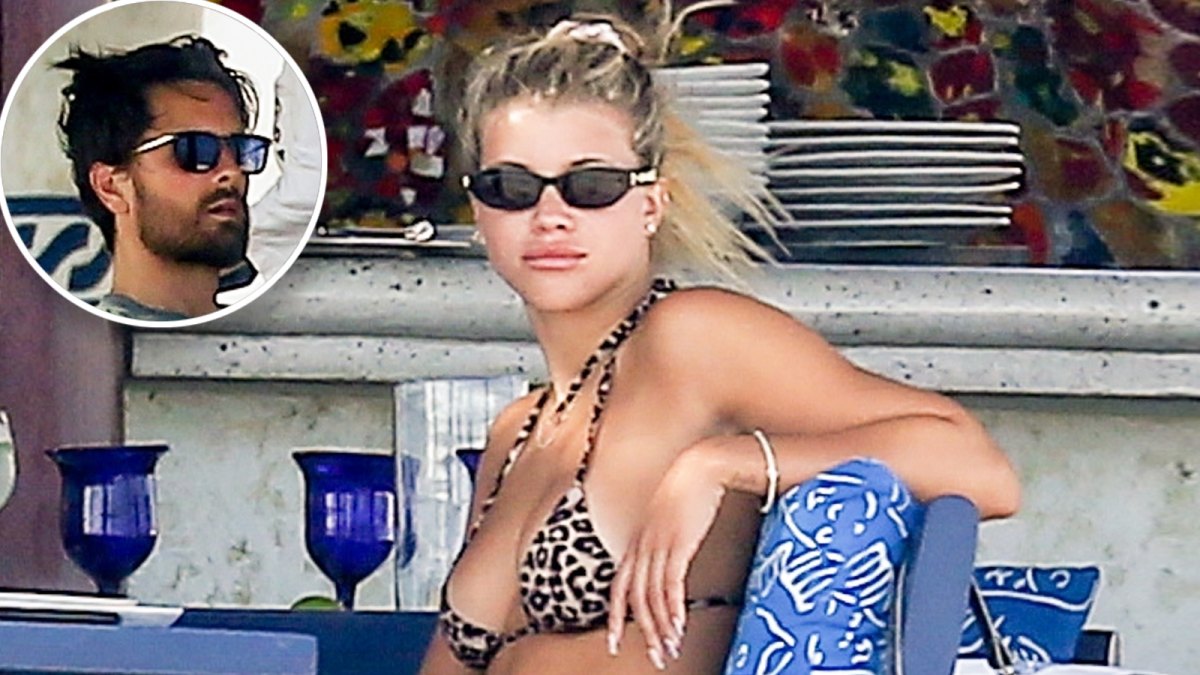 Sofia Richie Scott Disick Labor Day lunch Cabo San Lucas