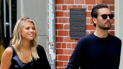 Scott Disick and Sofia Richie walking in NYC and holding hands