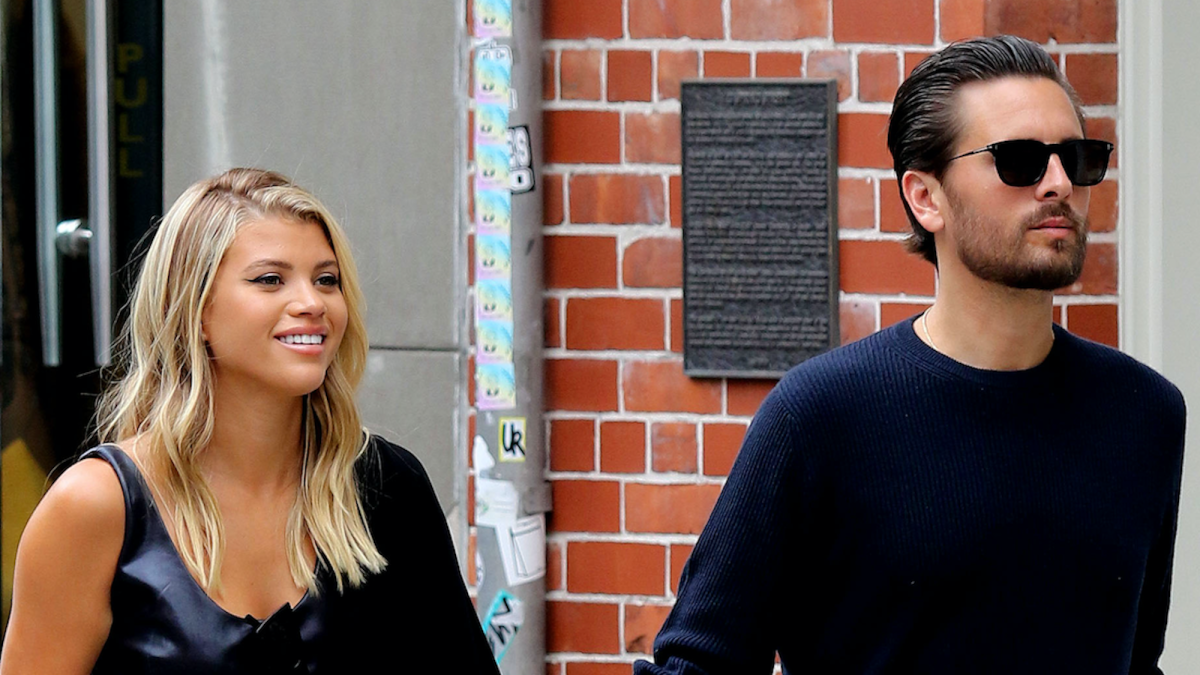 Scott Disick and Sofia Richie walking in NYC and holding hands