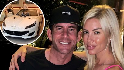 Tarek El Moussa Buys Girlfriend Heather Ferrari 32nd Birthday