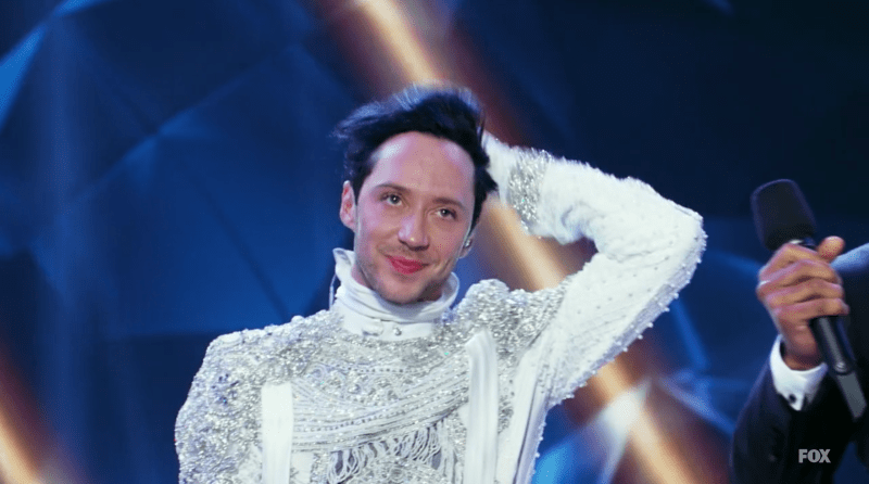 The Egg on The Masked Singer is Johnny Weir