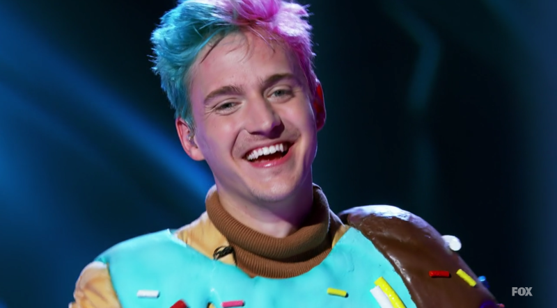 The Ice Cream on The Masked Singer is Ninja