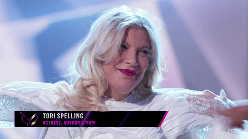 The Unicorn on The Masked Singer is Tori Spelling