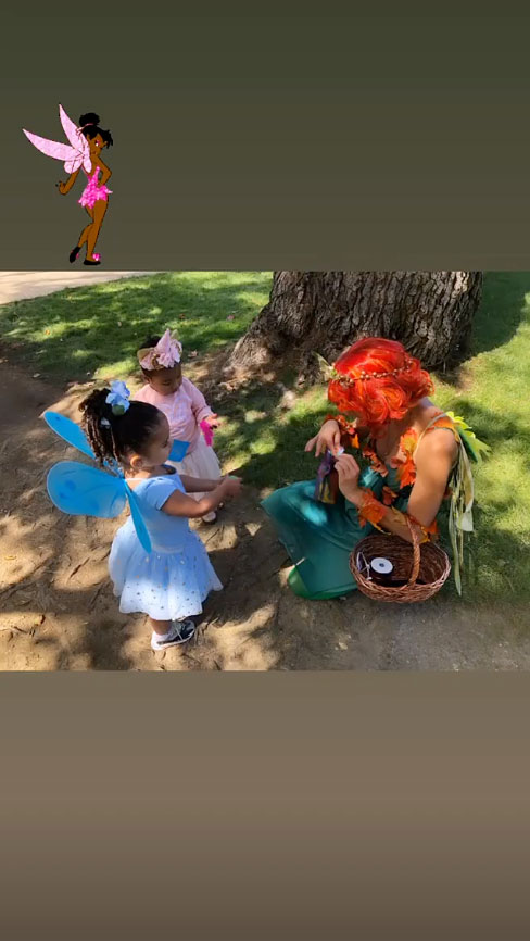 True Thompson and Dream Kardashian Fairytale