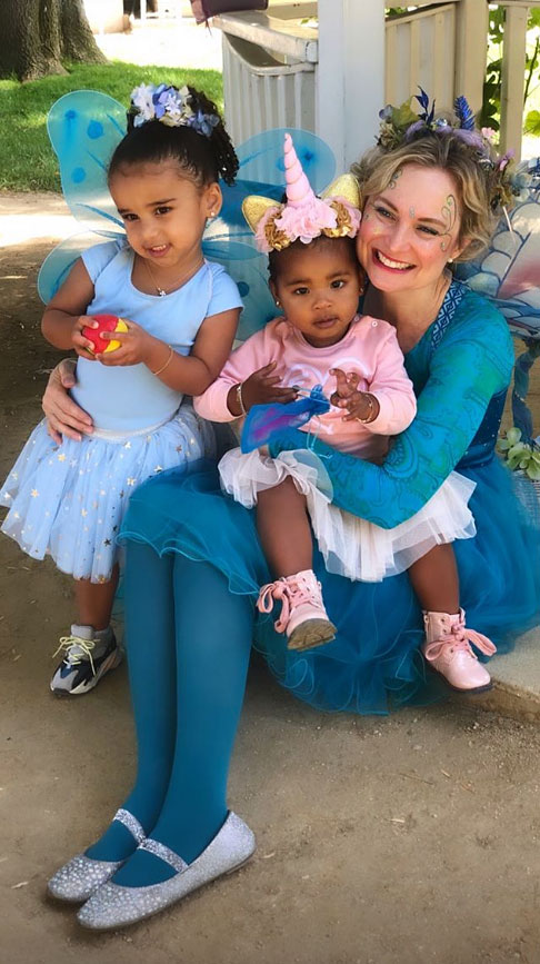 True Thompson and Dream Kardashian Fairytale