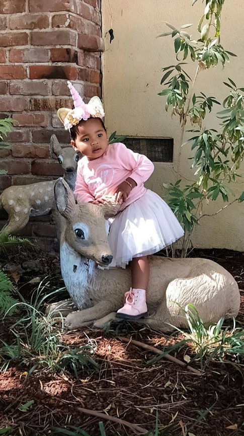 True Thompson and Dream Kardashian Fairytale