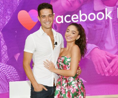 Wells Adams and Sarah Hyland at the Launch of Facebook Dating