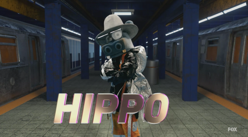 The Hippo on The Masked Singer